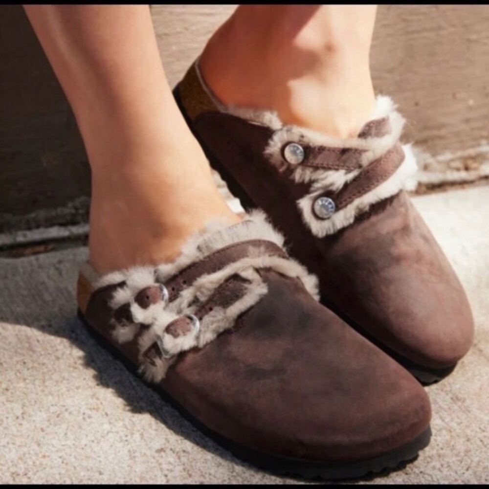 Birkenstock Shoe Clog EU42 S-11 Blair Shearling NEW with Box